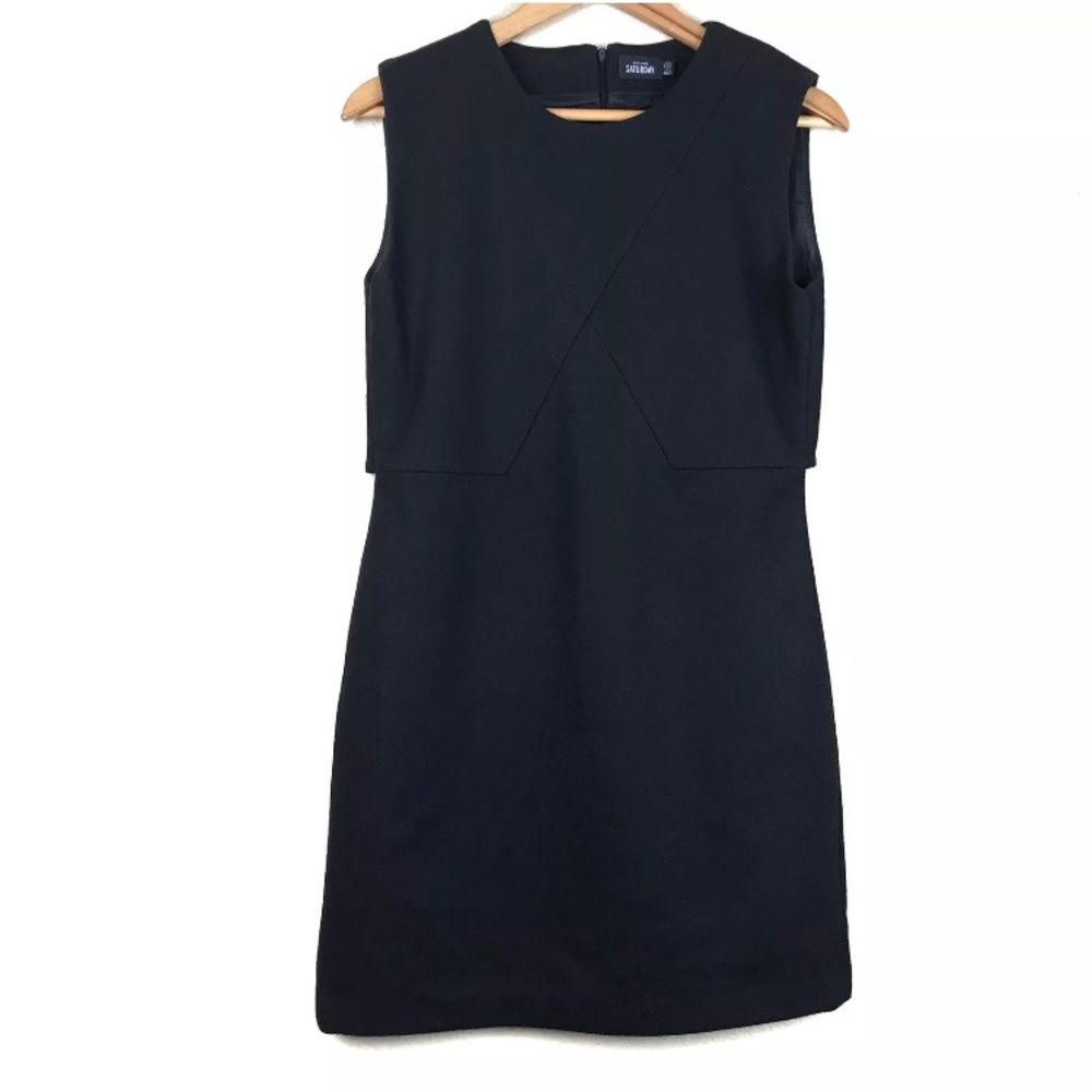 Kate Spade Saturday Zip Back Wool Shift Dress